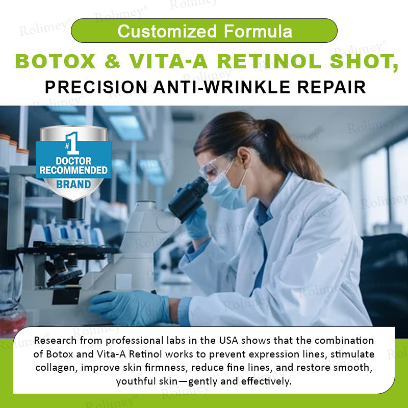 ☘️✨Made and shipped from the USA 💫Rolimey® Botox & Vita-A Retinol Shot Wrinkle-Lift Tightening cream - Last Day Promotion 70% OFF