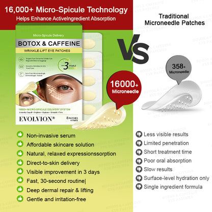 💗💗USA HOT SALES ✨Evolvion® Botox & Caffeine Wrinkle-Lift Eye Patches