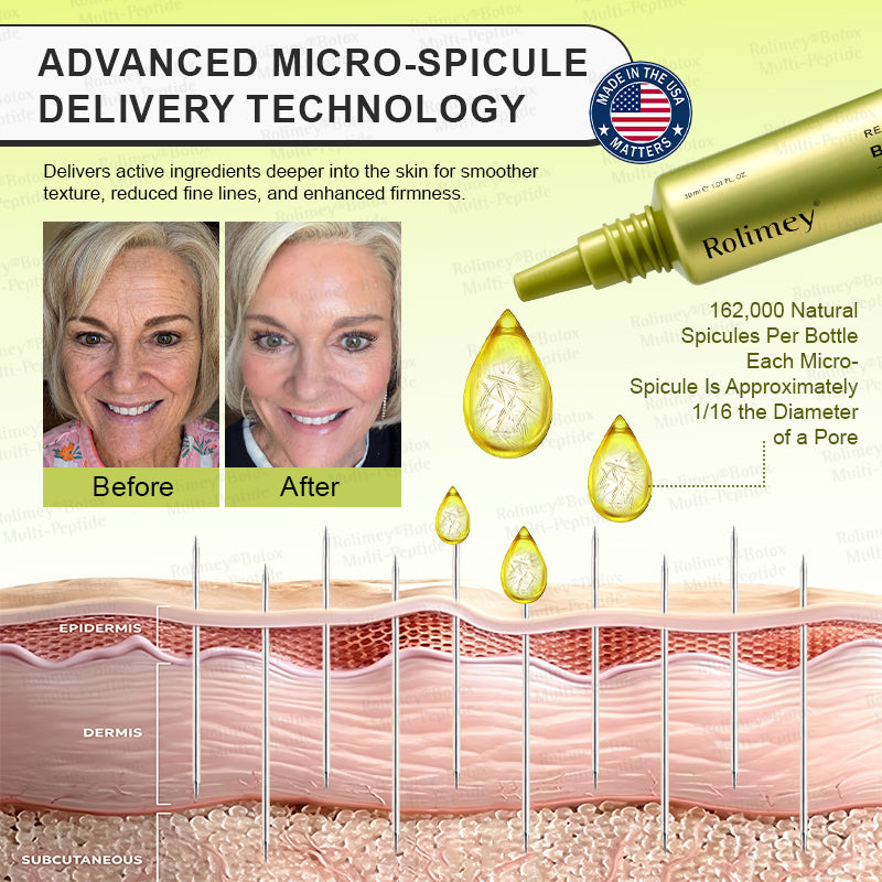 🏅USA HOT SALES🌟Rolimey® Multi-Peptide Retinol Shot Wrinkle-Lift Cream