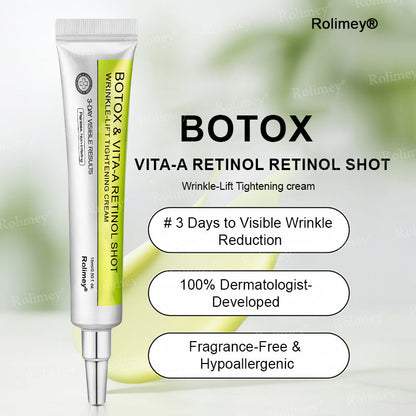 ☘️✨Made and shipped from the USA 💫Rolimey® Botox & Vita-A Retinol Shot Wrinkle-Lift Tightening cream - Last Day Promotion 70% OFF