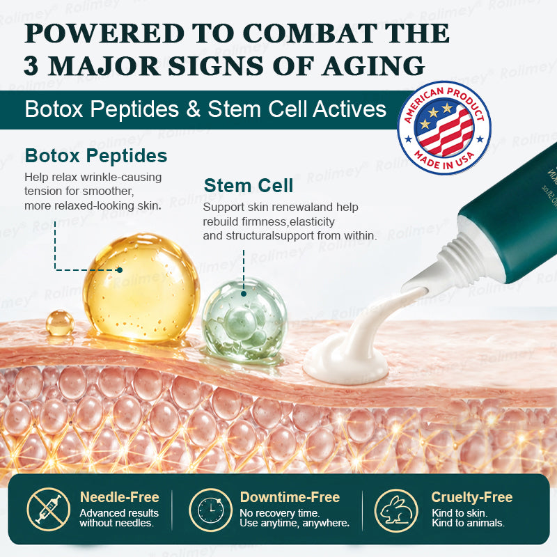 ✅USA HOT SALES ✨Rolimey® Botox & Stem Cell Wrinkle-Lift Tightening Cream