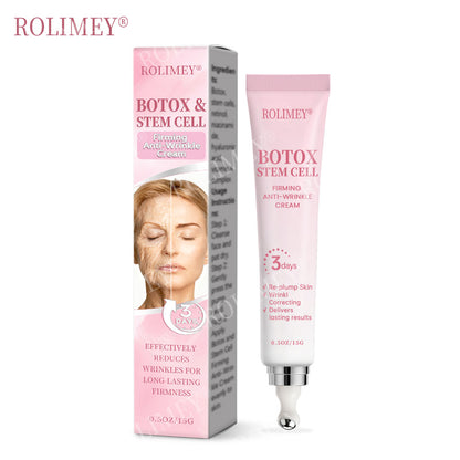 👨‍⚕️🛡️Made and Shipped from USA✅Rolimey®Botox & Stem Cell Firming Anti-Wrinkle Cream Last Day 70% OFF!