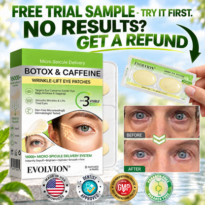 💗💗USA HOT SALES ✨Evolvion® Botox & Caffeine Wrinkle-Lift Eye Patches
