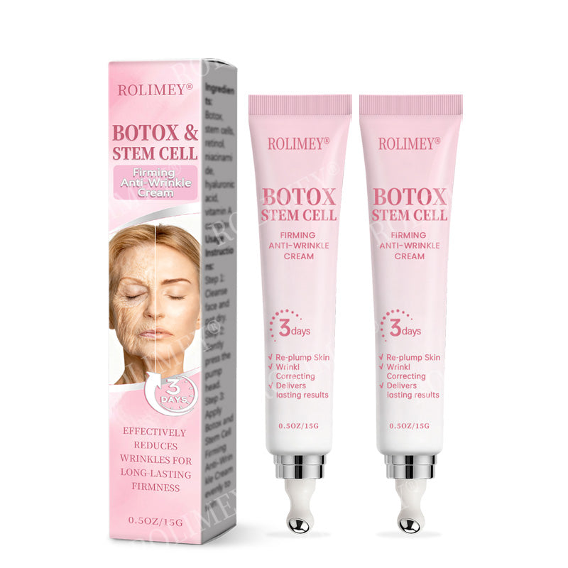 👨‍⚕️🛡️Made and Shipped from USA✅Rolimey®Botox & Stem Cell Firming Anti-Wrinkle Cream Last Day 70% OFF!