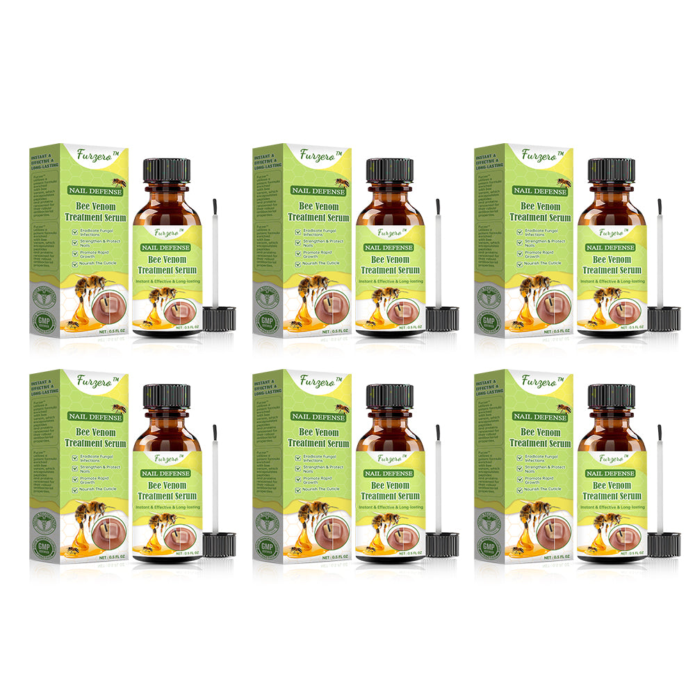 👩‍⚕️Furzero™ Nail Defense Bee Venom Treatment Serum(For All Kinds Of Nail Diseases✅For Healthier Nail Growth)
