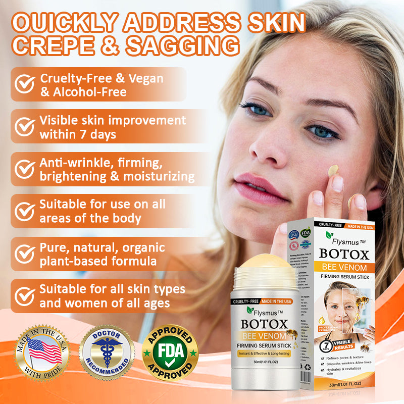 💐✅Made and Shipped from the USA✨Flysmus™ Botox Bee Venom Firming Serum Stick🔥LAST DAY 70% OFF