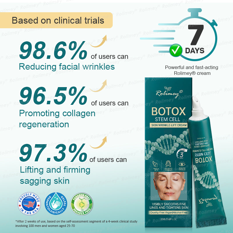 ✅USA HOT SALES ✨Rolimey® Botox & Stem Cell Wrinkle-Lift Tightening Cream