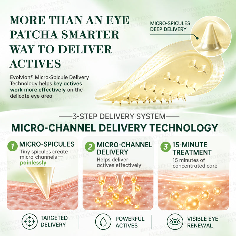 💗💗USA HOT SALES ✨Evolvion® Botox & Caffeine Wrinkle-Lift Eye Patches