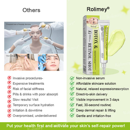 ☘️✨Made and shipped from the USA 💫Rolimey® Botox & Vita-A Retinol Shot Wrinkle-Lift Tightening cream - Last Day Promotion 70% OFF