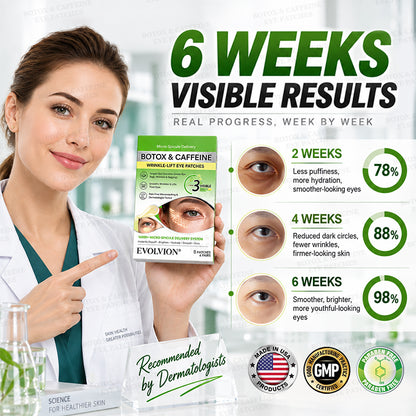 💗💗USA HOT SALES ✨Evolvion® Botox & Caffeine Wrinkle-Lift Eye Patches