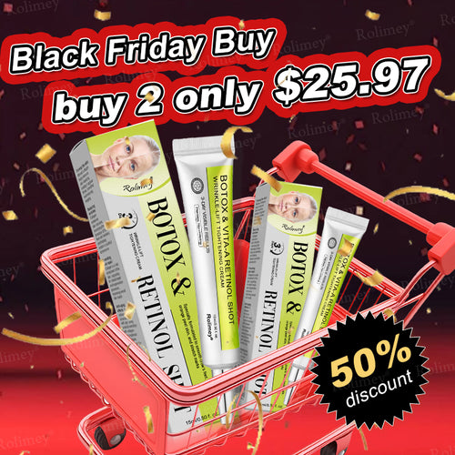 🎉✅Made and shipped from the USA 💫Rolimey® Botox & Vita-A Retinol Shot Wrinkle-Lift Tightening cream - Last Day Promotion 70% OFF