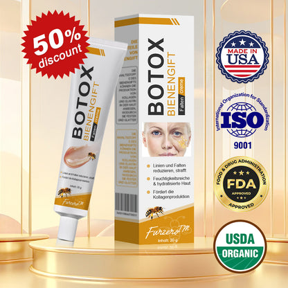 🍀👨‍⚕️Made and Shipped from the USA✅Furzero™ Botox Bee Venom Wrinkle Removal Cream-Last Day Promotion 70% OFF