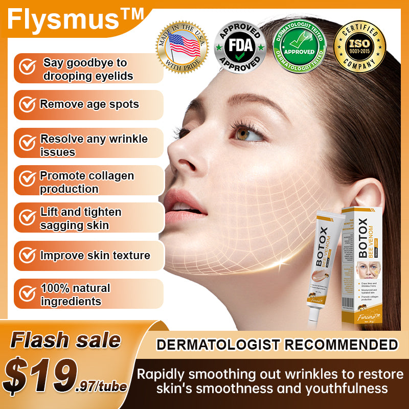 🍀👨‍⚕️Made and Shipped from the USA✅Furzero™ Botox Bee Venom Wrinkle Removal Cream-Last Day Promotion 70% OFF