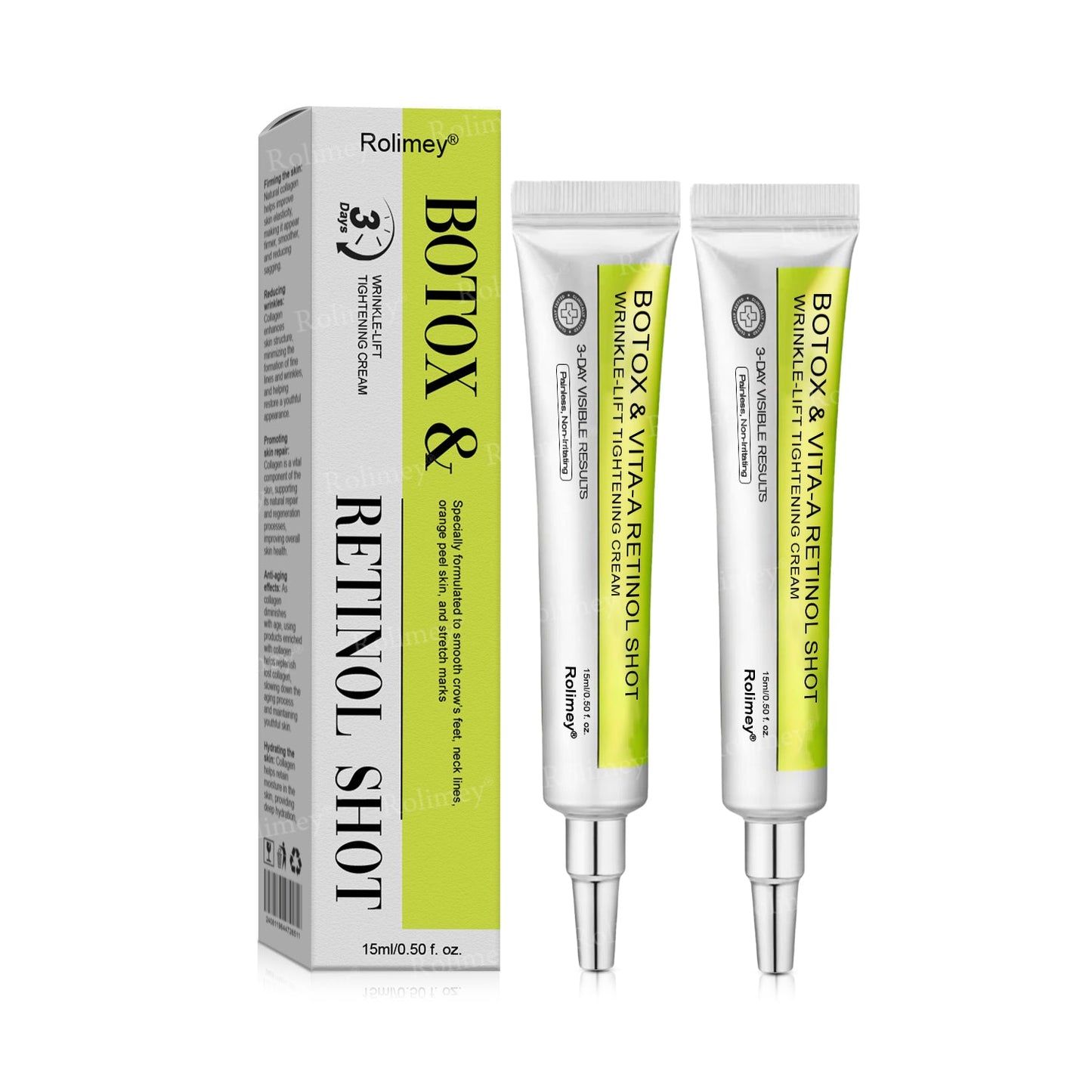 🌟Made and shipped from the USA 💫Rolimey® Botox & Vita-A Retinol Shot Wrinkle-Lift Tightening cream - Last Day Promotion 70% OFF